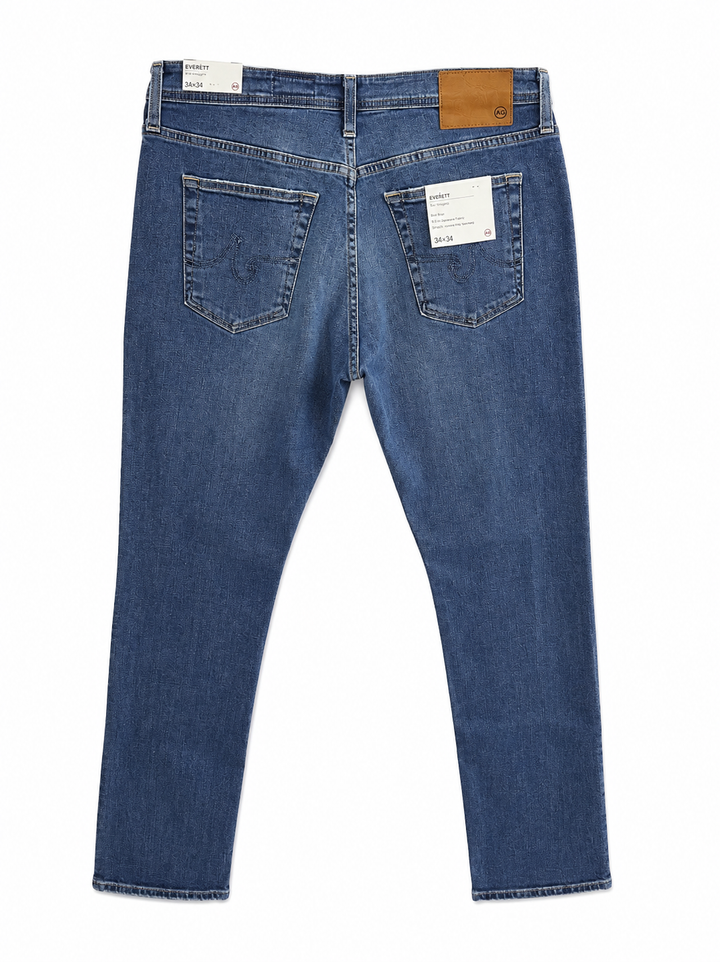 AG Men's Everett Slim Straight Jeans - Plateau Wash - Skorzie