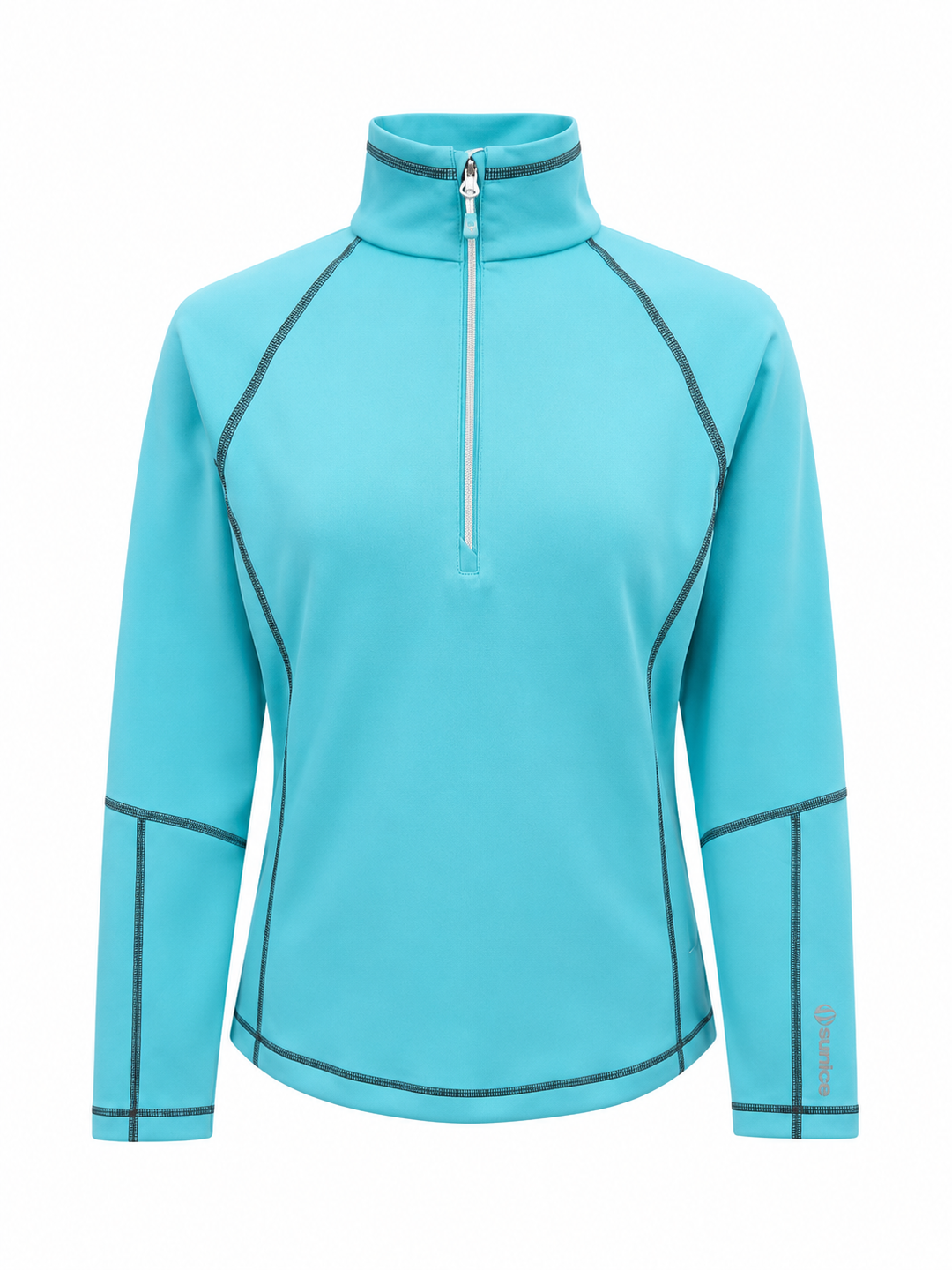 Sunice Women's Maddy Stretch Quarter Zip Pullover - Ocean - Medium