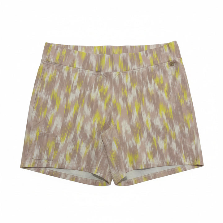 MDC Women's Golf Dress Ikat Print 35" Toffee