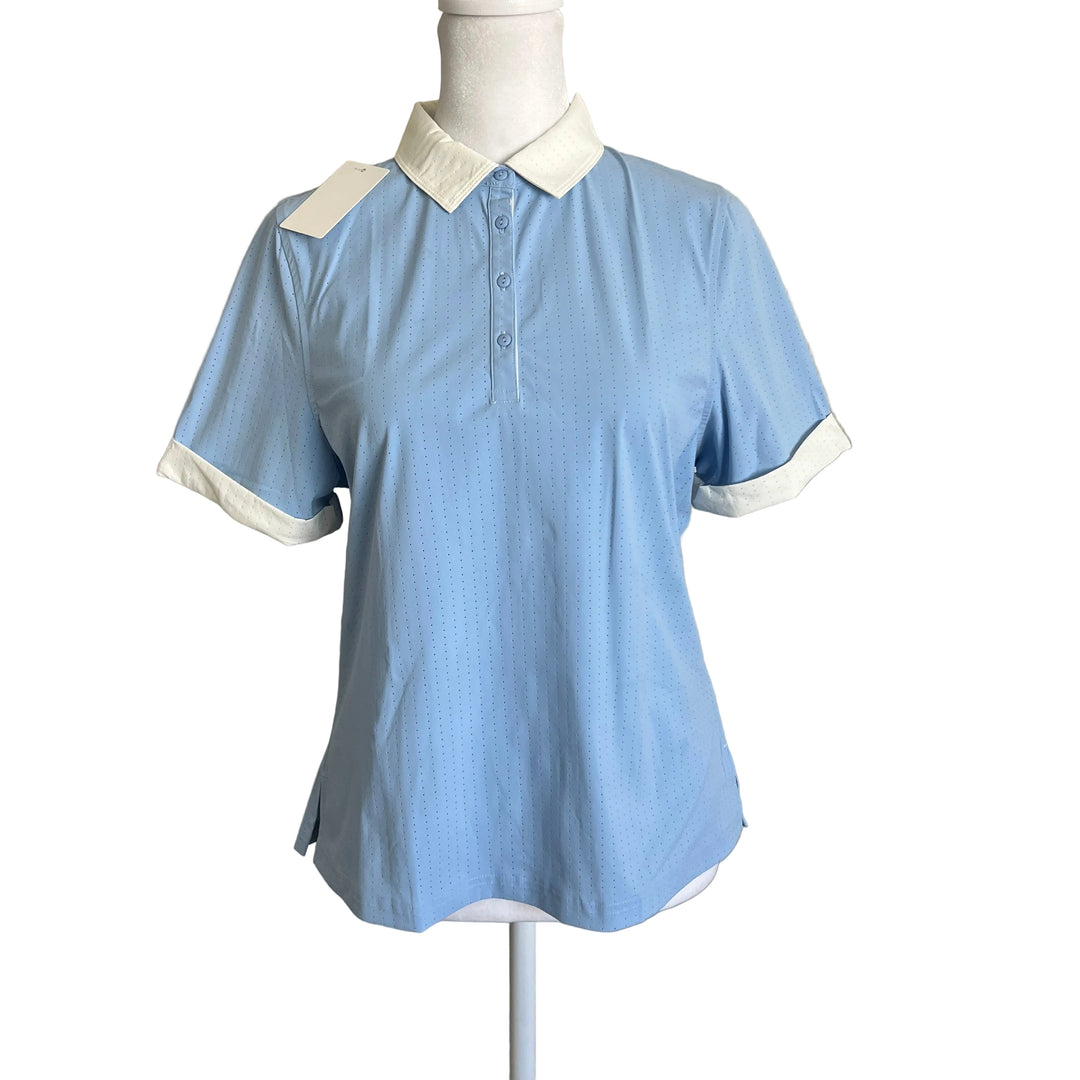 March First Relax Polo - Chambray/White - Small - Skorzie