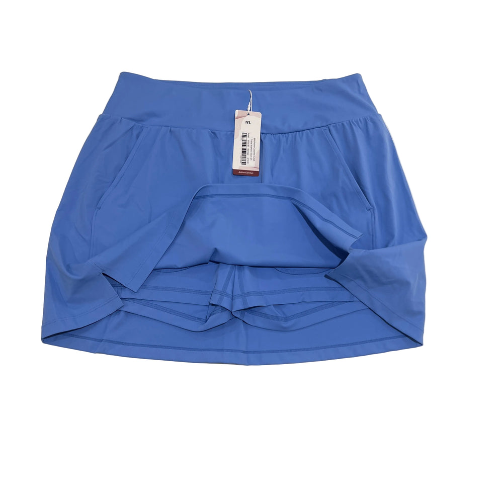 Travis Mathew Game Set Match Skort (15") - Granada Blue - Large - Skorzie