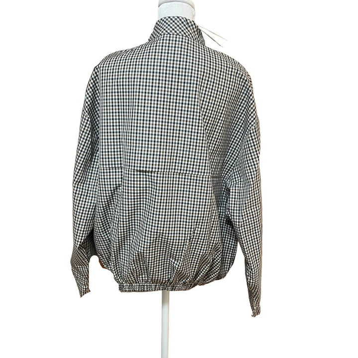 Tory Burch Nylon Yarn Dye Plaid Jacket - Multi Plaid -L - Skorzie