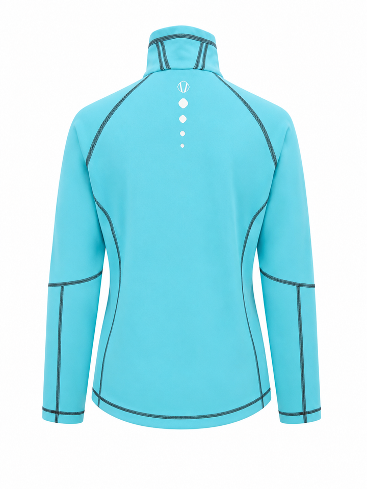 Sunice Women's Maddy Stretch Quarter Zip Pullover - Ocean - Medium