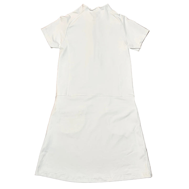 MDC Jersey Zip Polo Dress - Cloud - Skorzie