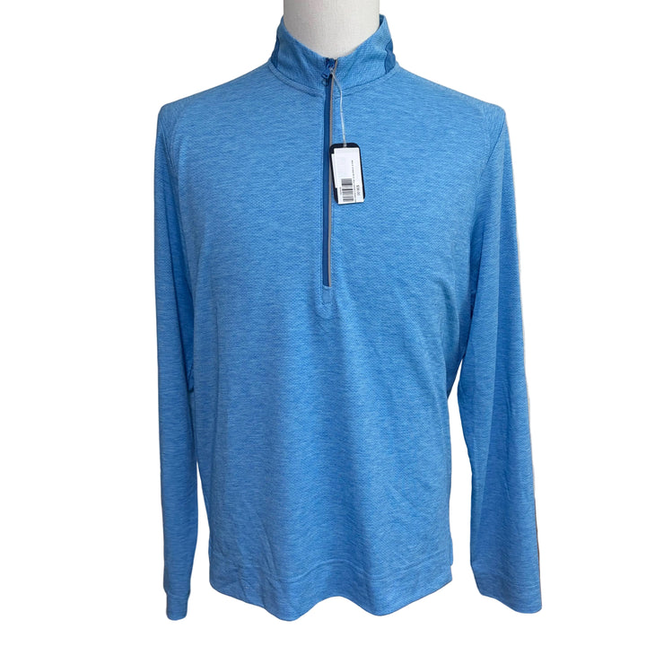Johnnie-O Brewer Quarter Zip (w/logo) - Riviera - Skorzie