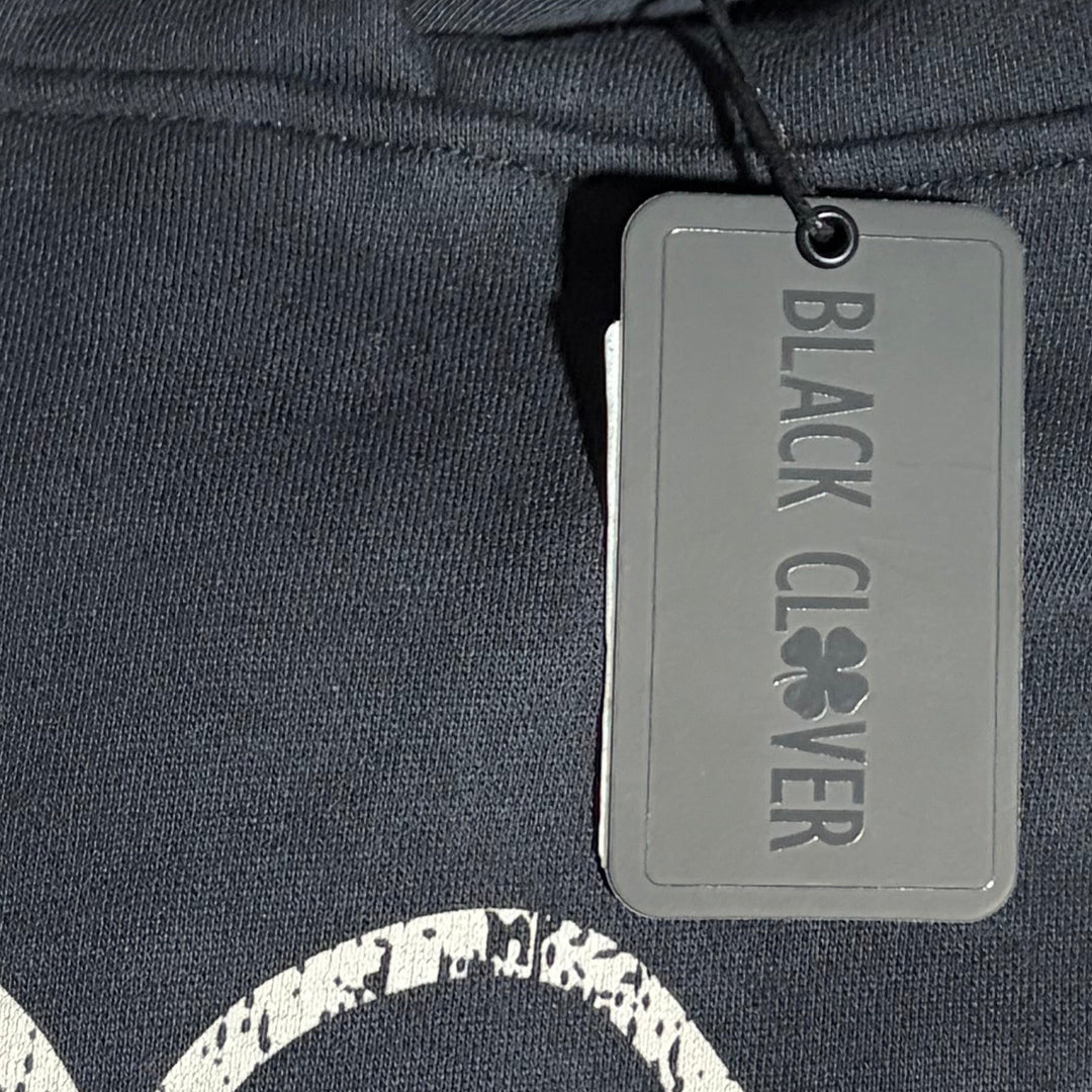 Black Clover Men's Golf Hoodie Clover Luck Black Size L
