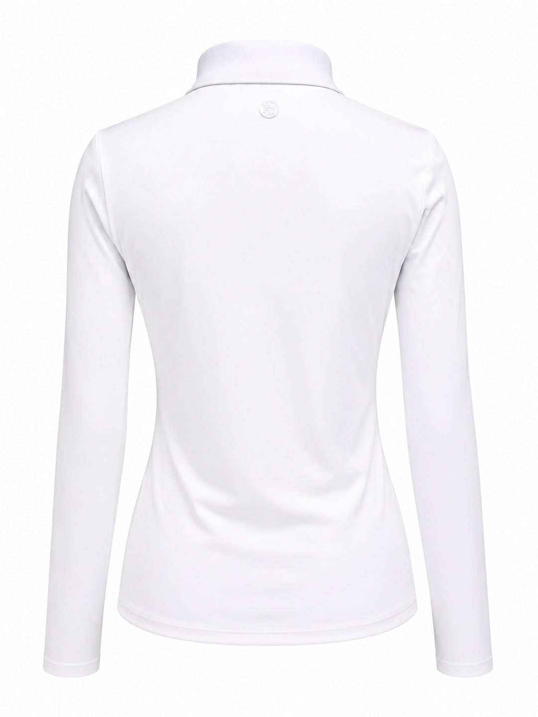 G/FORE Silky Nylon Long Sleeve Zip Polo - White - Small