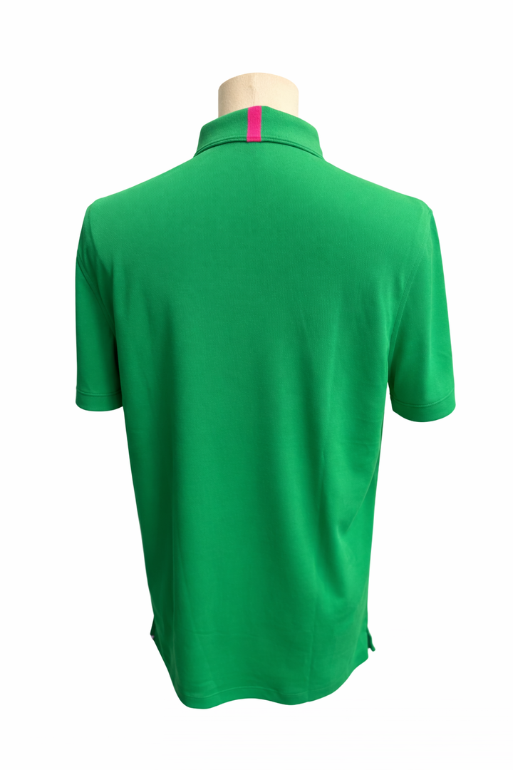 G/FORE Men's Essential Performance Pique Polo - Clover - Medium - Skorzie