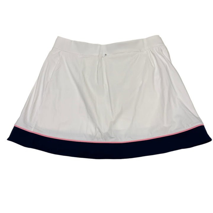 RLX Faux Wrap Skort (17") - White - Skorzie