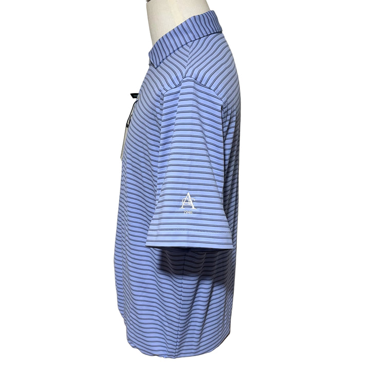 Peter Millar Bridge Performance Jersey Polo (w/logo) - Wisteria - Large - Skorzie