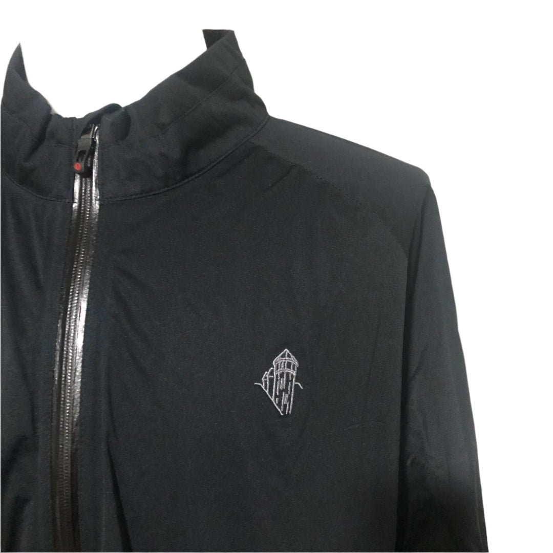 Sunice Jay Zephal Rain Jacket (w/ logo) - Black - Skorzie
