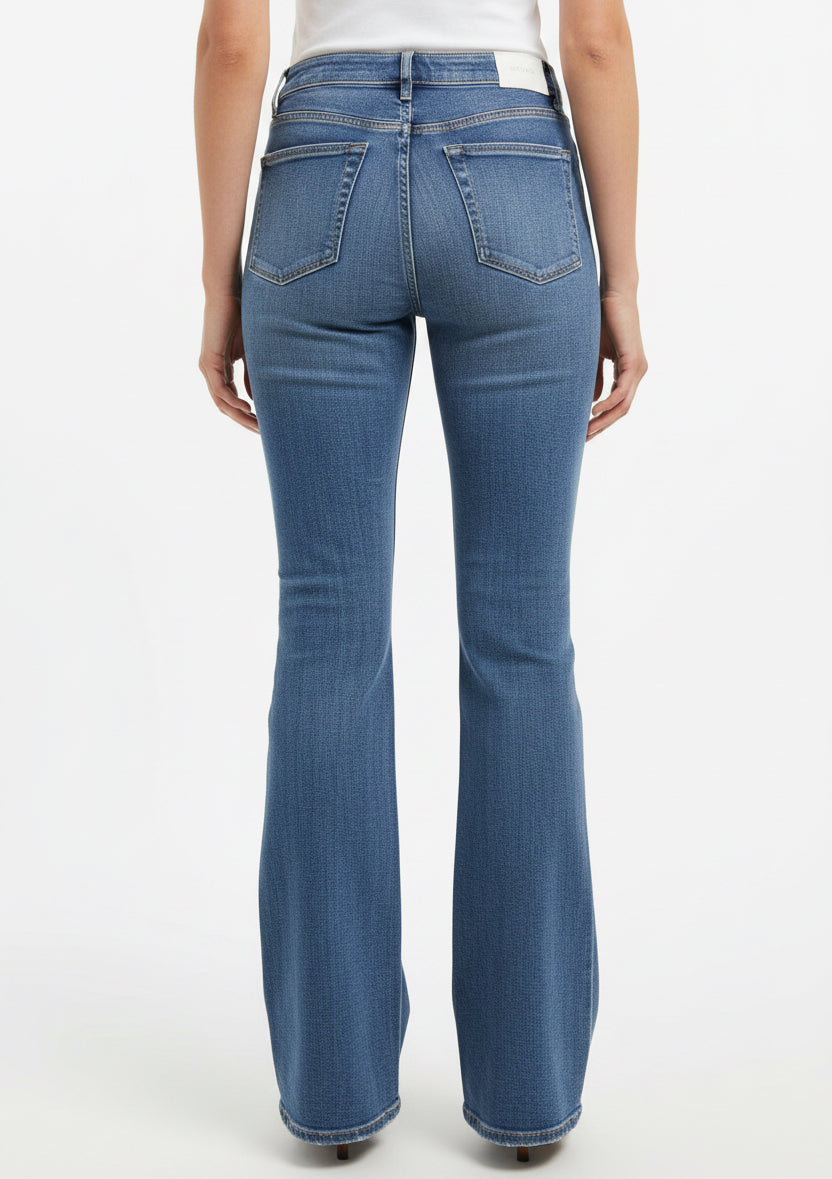 DL1961 Women's Jeans Bridget Bootcut High Rise 27" Washed Denim