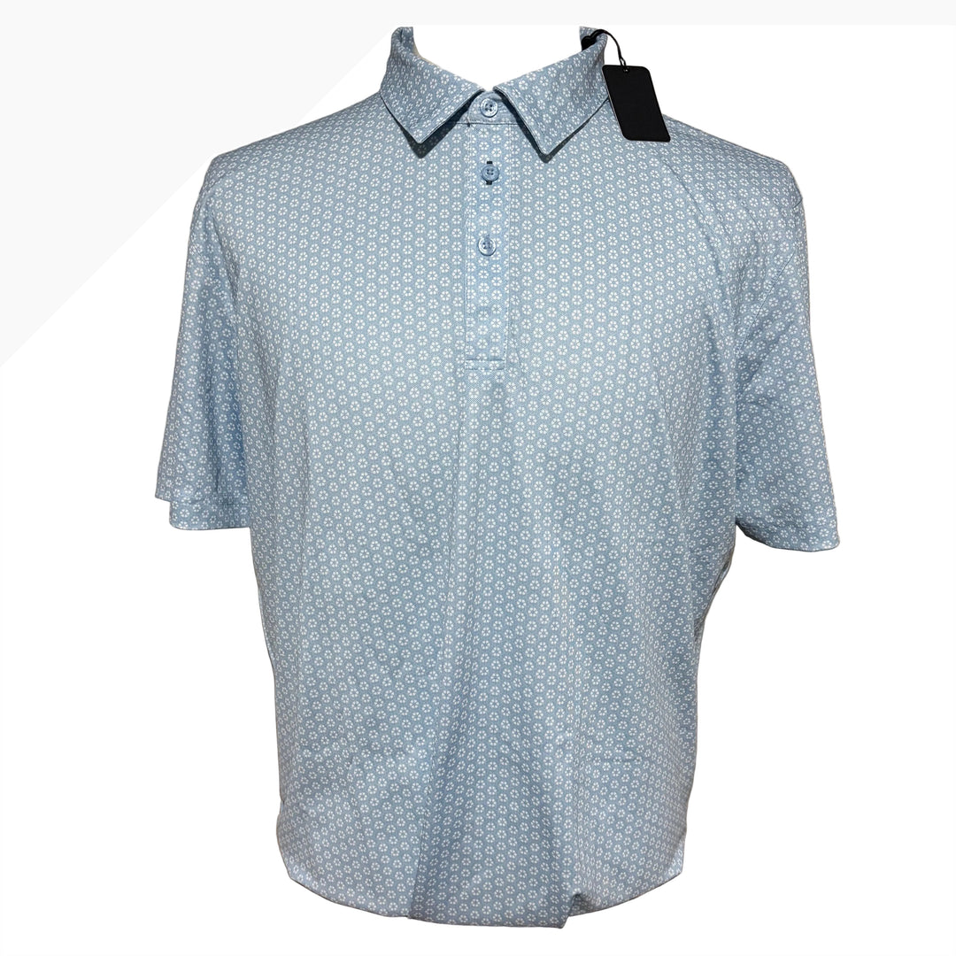 Black Clover Radiance Polo - Peri Blue - Large - Skorzie