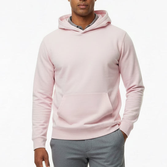G/FORE Men's Golf Hoodie All Play Terry Blush Size M
