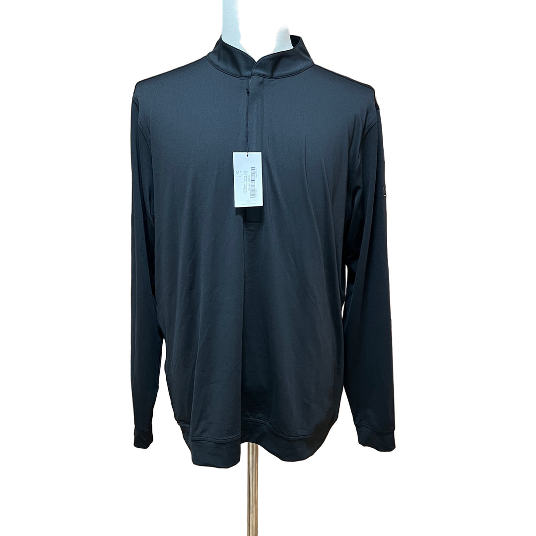 Haus of Grey Zoom ACTV Quarter Zip (w/ logo) - Black - Skorzie