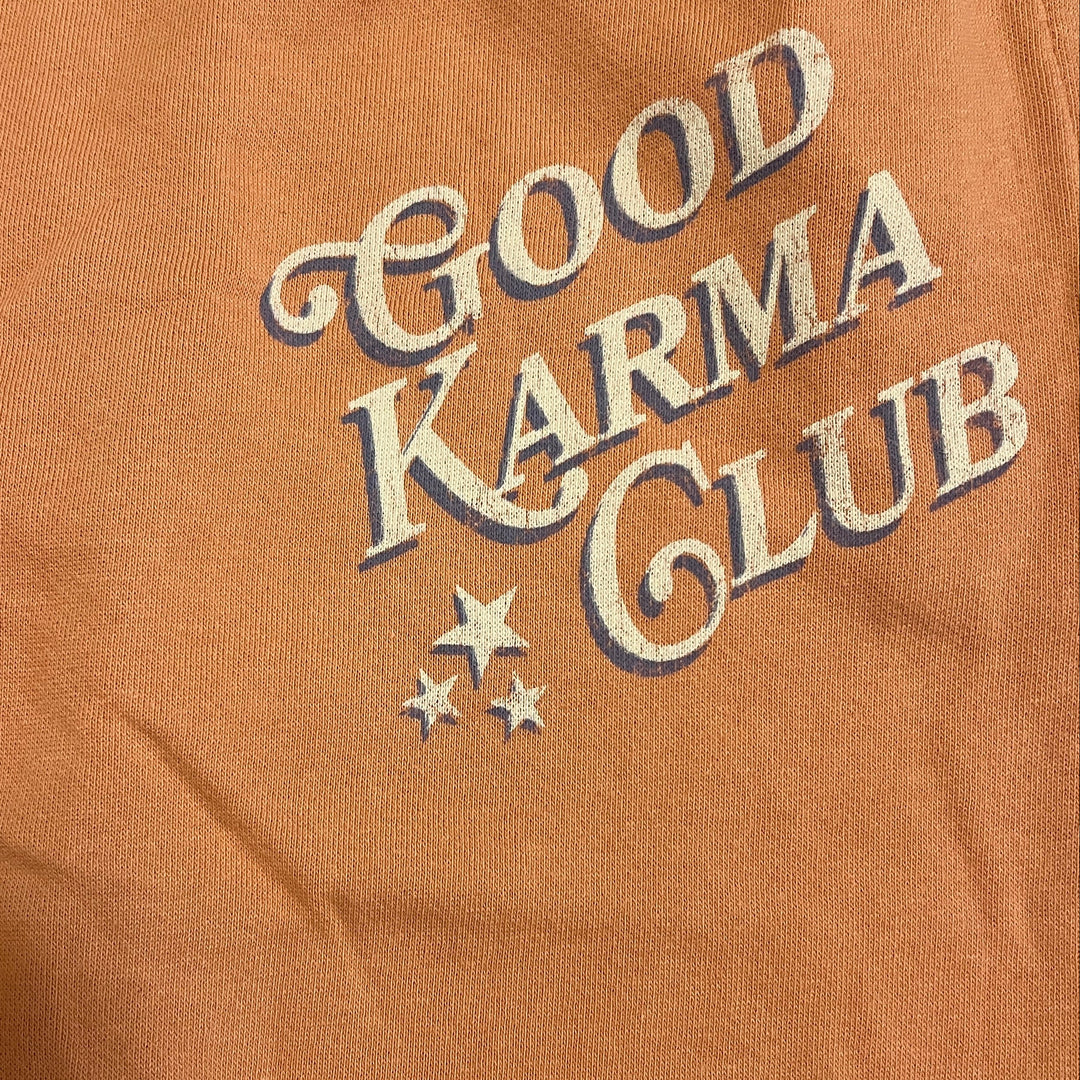 Spiritual Gangster Women's Sweatpants Karma Club Bowie 28" Terra Cotta Size S