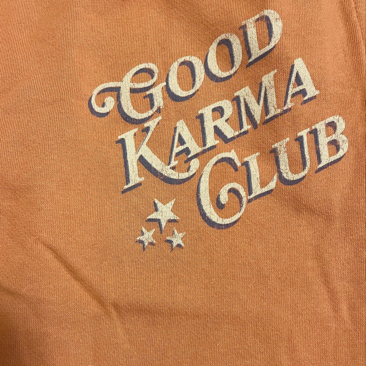 Spiritual Gangster Women's Sweatpants Karma Club Bowie 28" Terra Cotta Size S