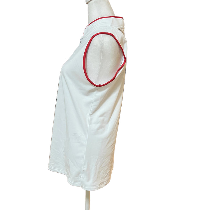 Smith & Quinn Kennedy Top - White/Geranium - Skorzie