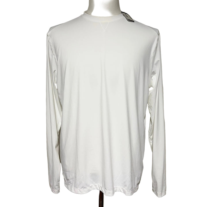 Johnnie-O Basin Performance UPF Sun Shirt - White