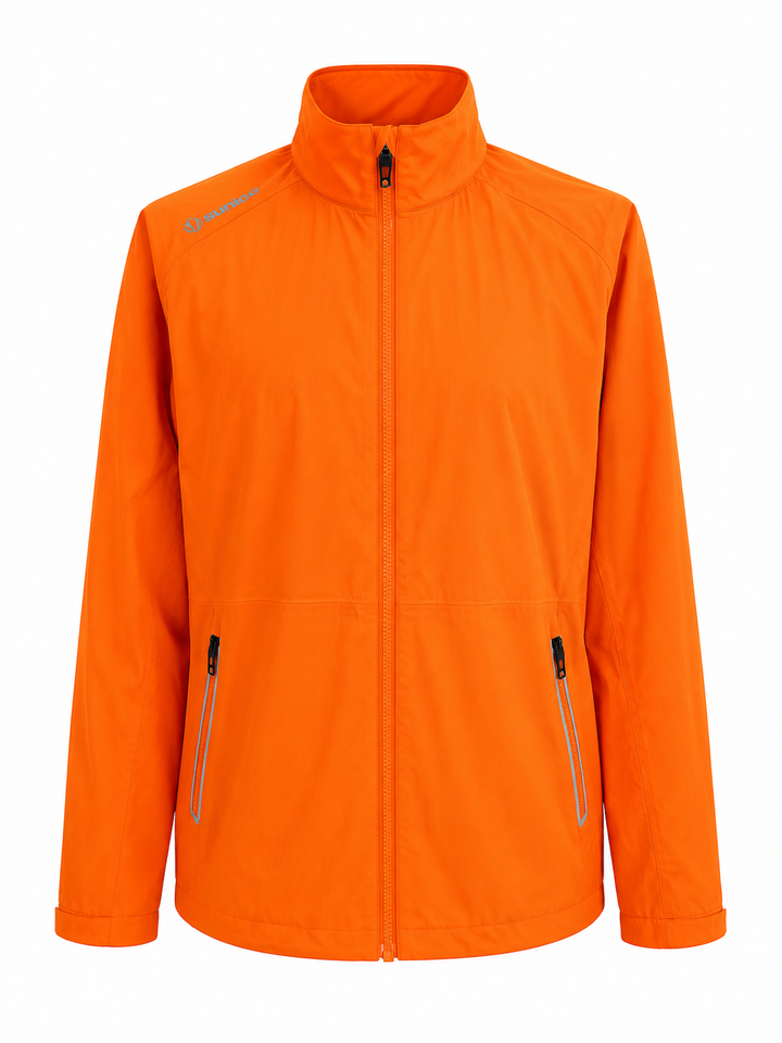 Sunice Joe Zephal Elite Waterproof Performance Rain Jacket - Blaze- Large