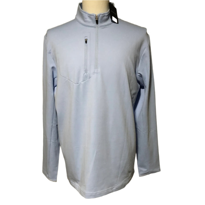 Dunning Golf Men's Burren Tech 1/4 Zip - Windsurfer - Large - Skorzie