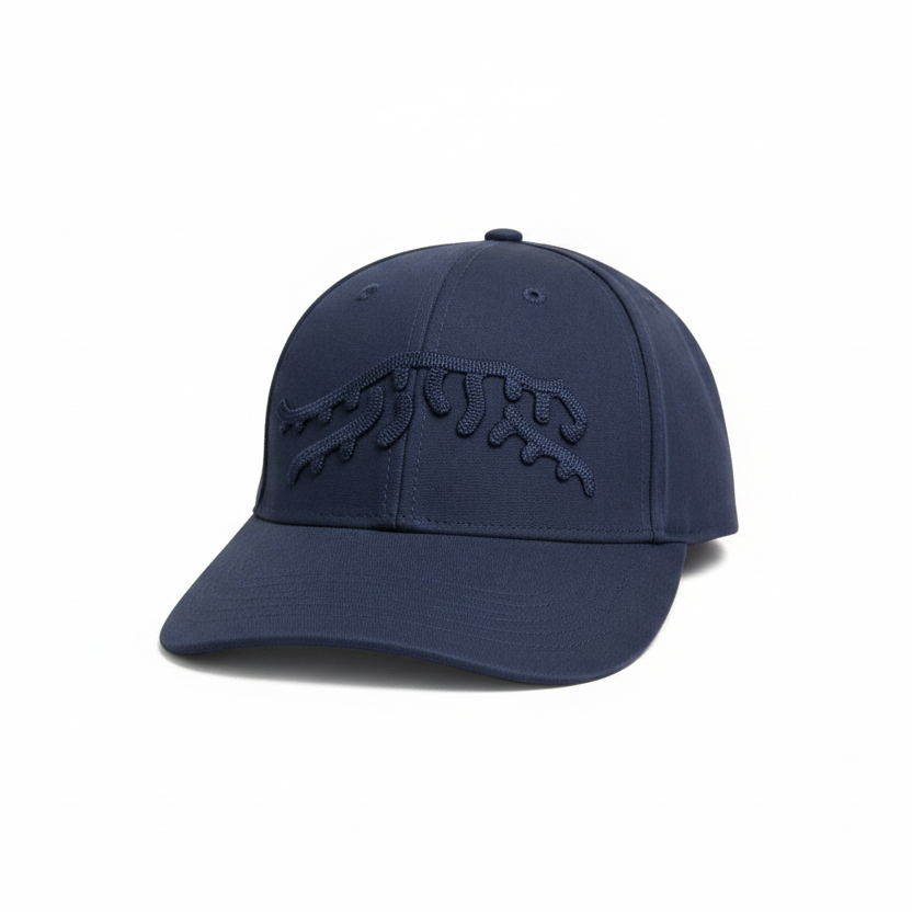 Sun Day Red Men's Snapback Jupiter Chain Stitch 6 Panel Navy Size Regular FINAL SALE ITEM