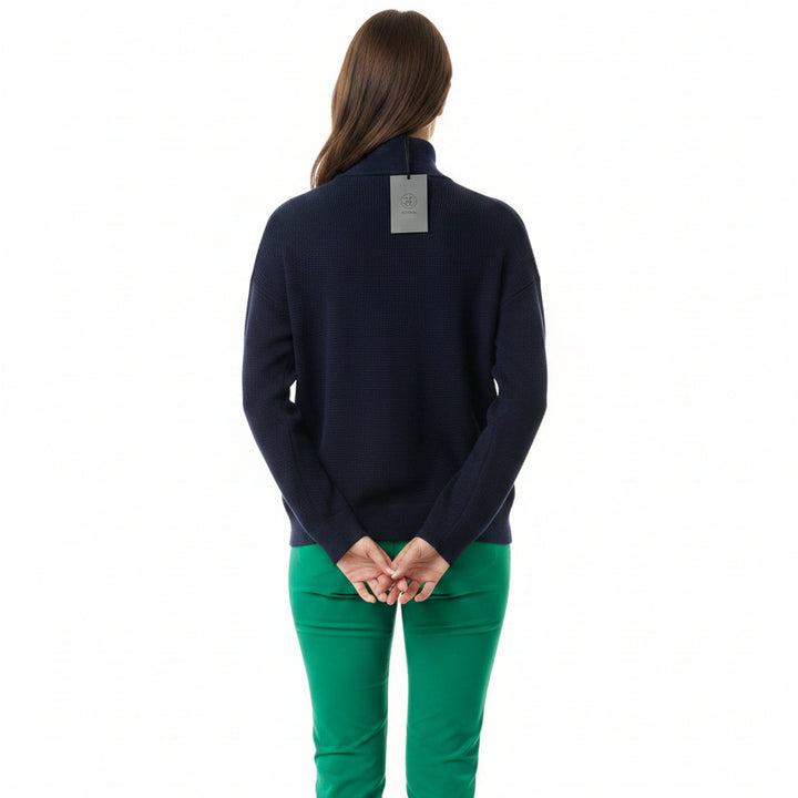 G/FORE Women's Sweater Quarter Zip Twilight Size S