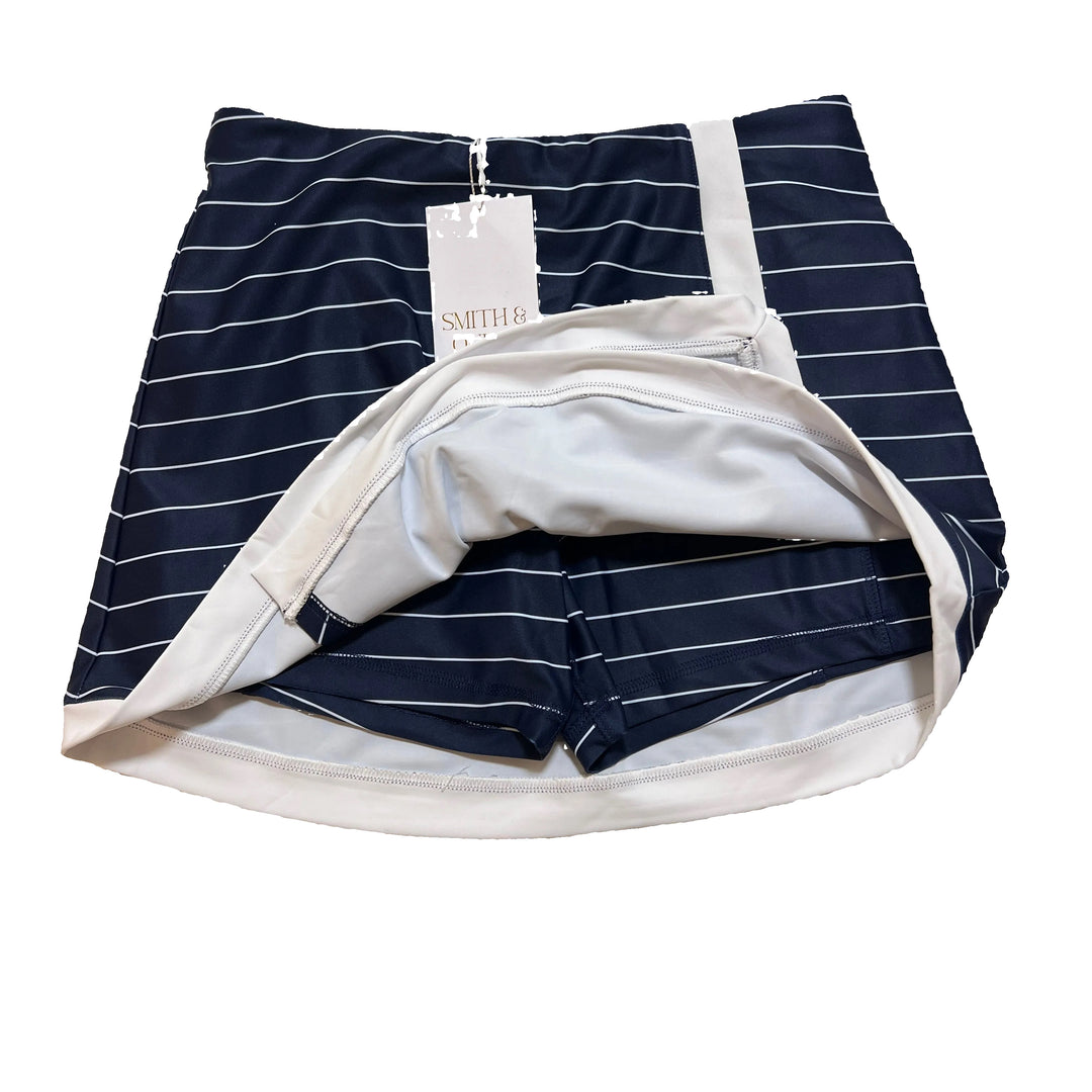 Smith & Quinn Birdie Skort (14") - Anchor Stripe
