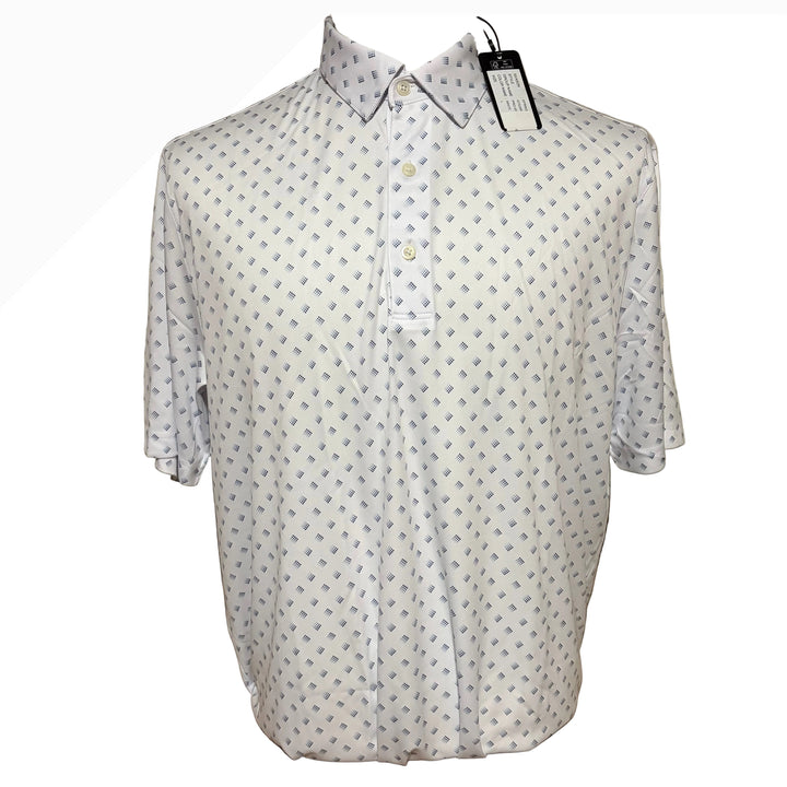 Greg Norman Microlux Fore Golf Polo - White - Large - Skorzie