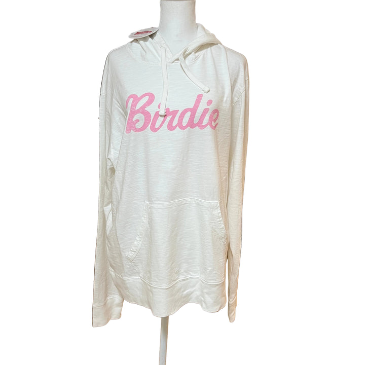 Standard Recreation Hooded LS (w/ logo) - White - (FINAL SALE ITEM)