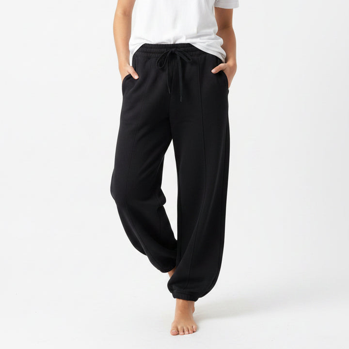 Beyond Yoga LuxeFleece™ Barrel Sweatpant (25.5") - Black - Small - Skorzie