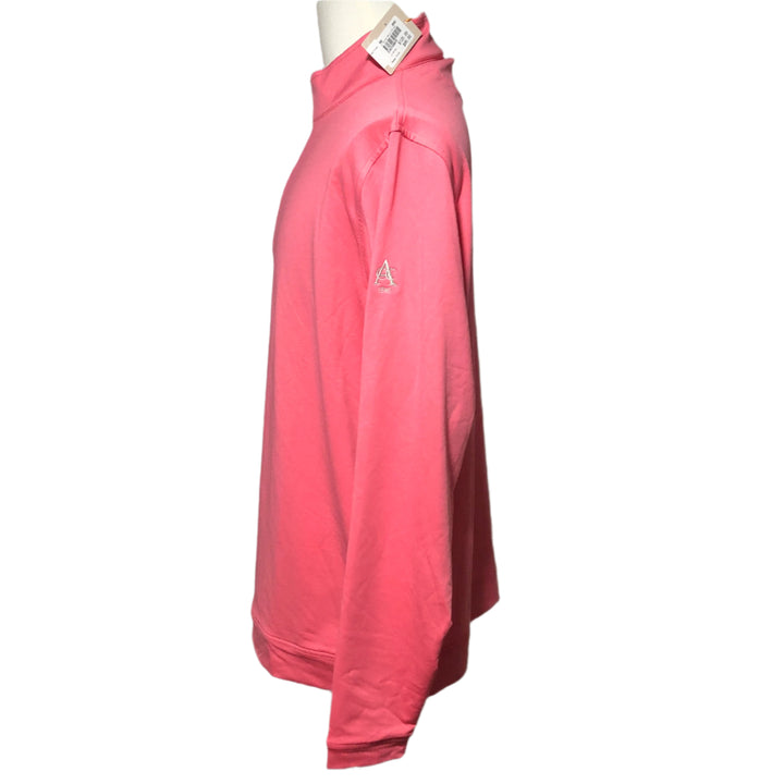 Peter Millar Perth 1/4 Zip (w/ logo) - Coral - X-Large - Skorzie