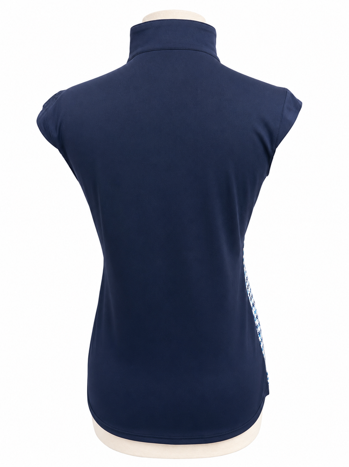 SanSoleil SOLCOOL Sleeveless Mock - Draper Cornflower