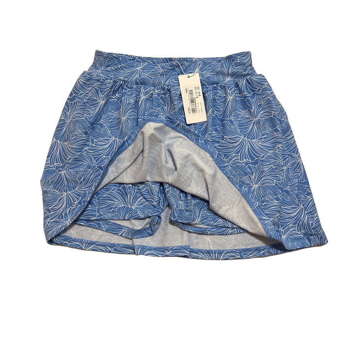 Travis Mathew Featherweight Printed Skort (14.5") - Granada Blue Multi