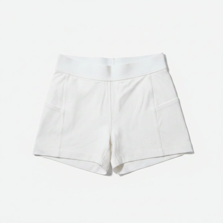 Lululemon Luxtreme HR Tennis Short (3.5") - White - Skorzie