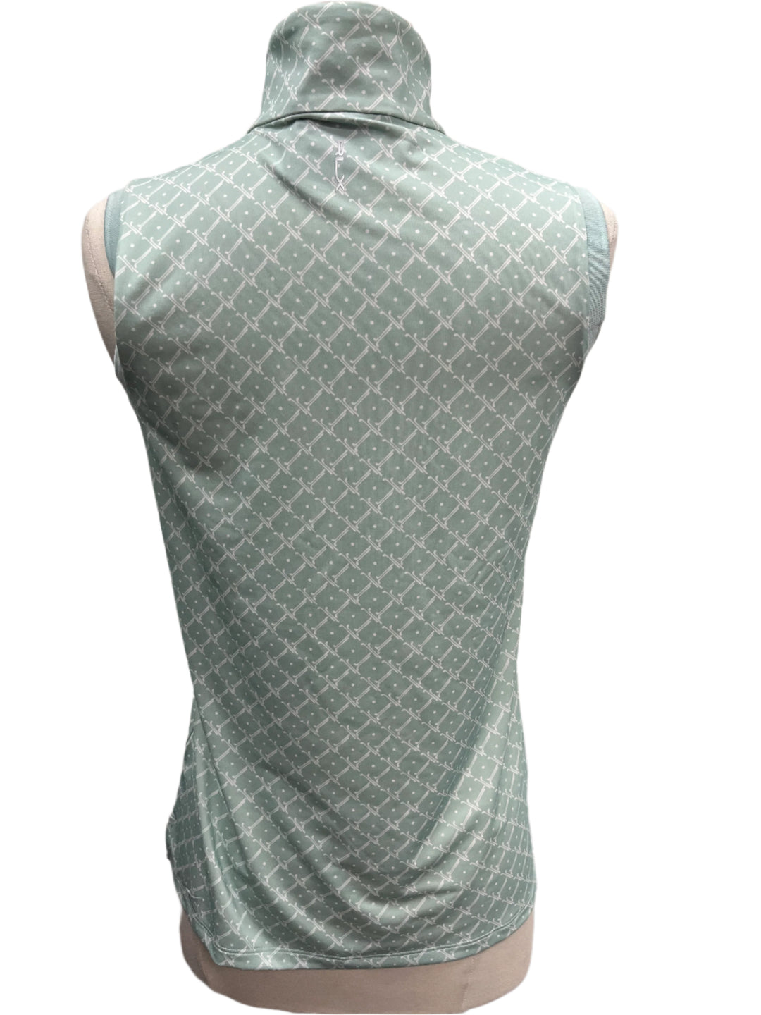 RLX By Ralph Lauren Sleevless Mock Top - Green - Skorzie