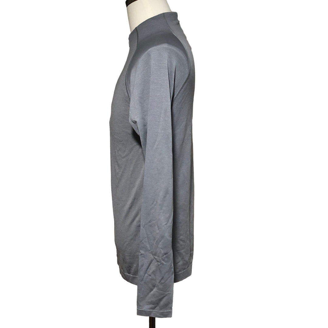 Lululemon Metal Vent Tech Half Zip - Grey - Small - Skorzie
