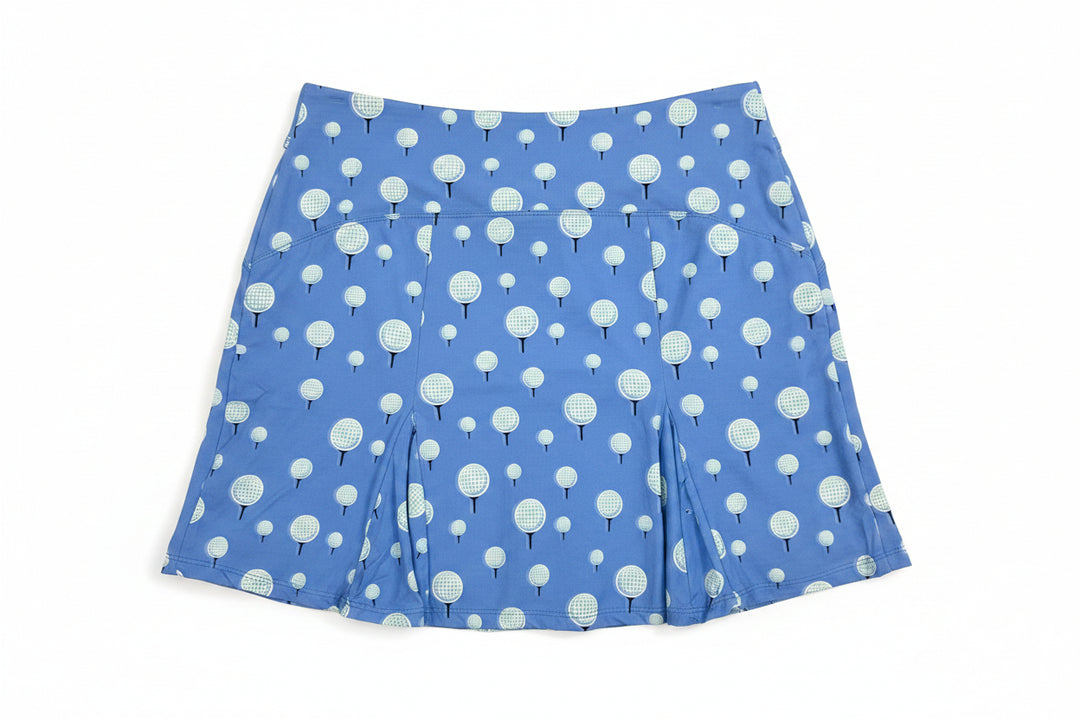 G-Lifestyle Flare Godet Skort (17") - Tee It Up - Small