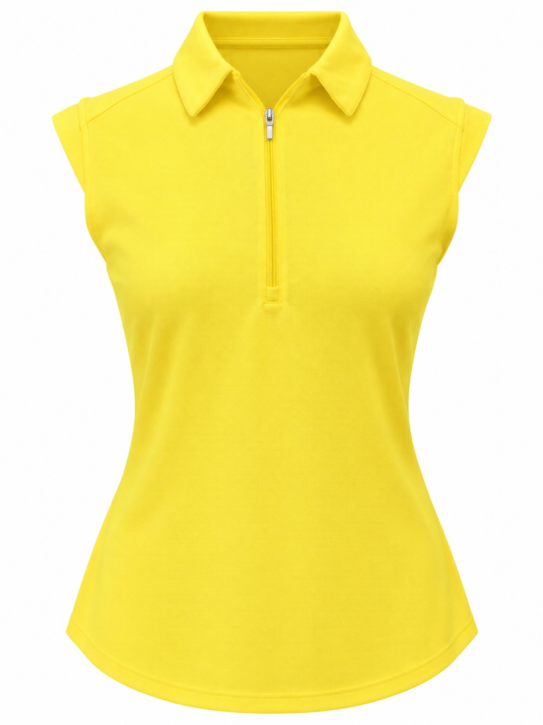 Nivo Sport Sleeveless Nikki Golf Polo - Lemon