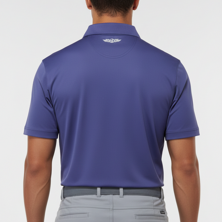 Straight Down Men's Golf Polo Sullivan Skipper Size L