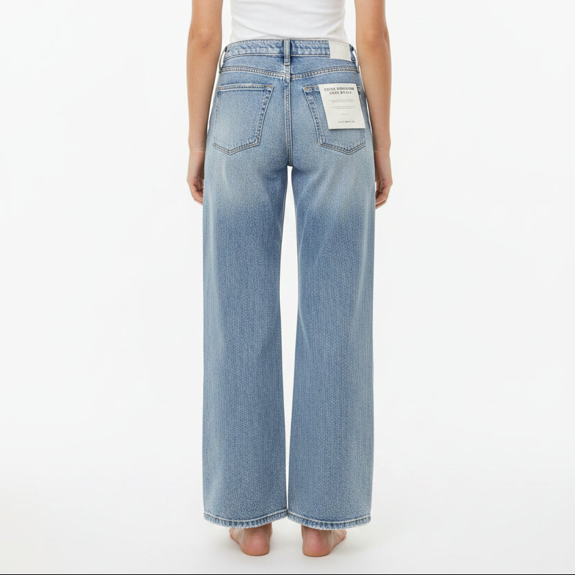 Good American Women's Jeans Good Ease Petite 30" Indigo575 Size 4
