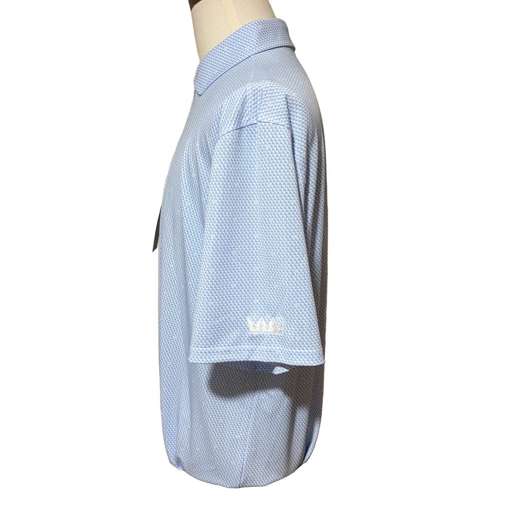 Holderness & Bourne The Jacobs Shirt (w/logo) - White & Skye - XX-Large - Skorzie