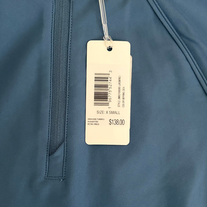 Johnnie-O Women's Golf Quarter Zip Jasmine Performance Pullover (w/ logo) Bering Sea Size XS