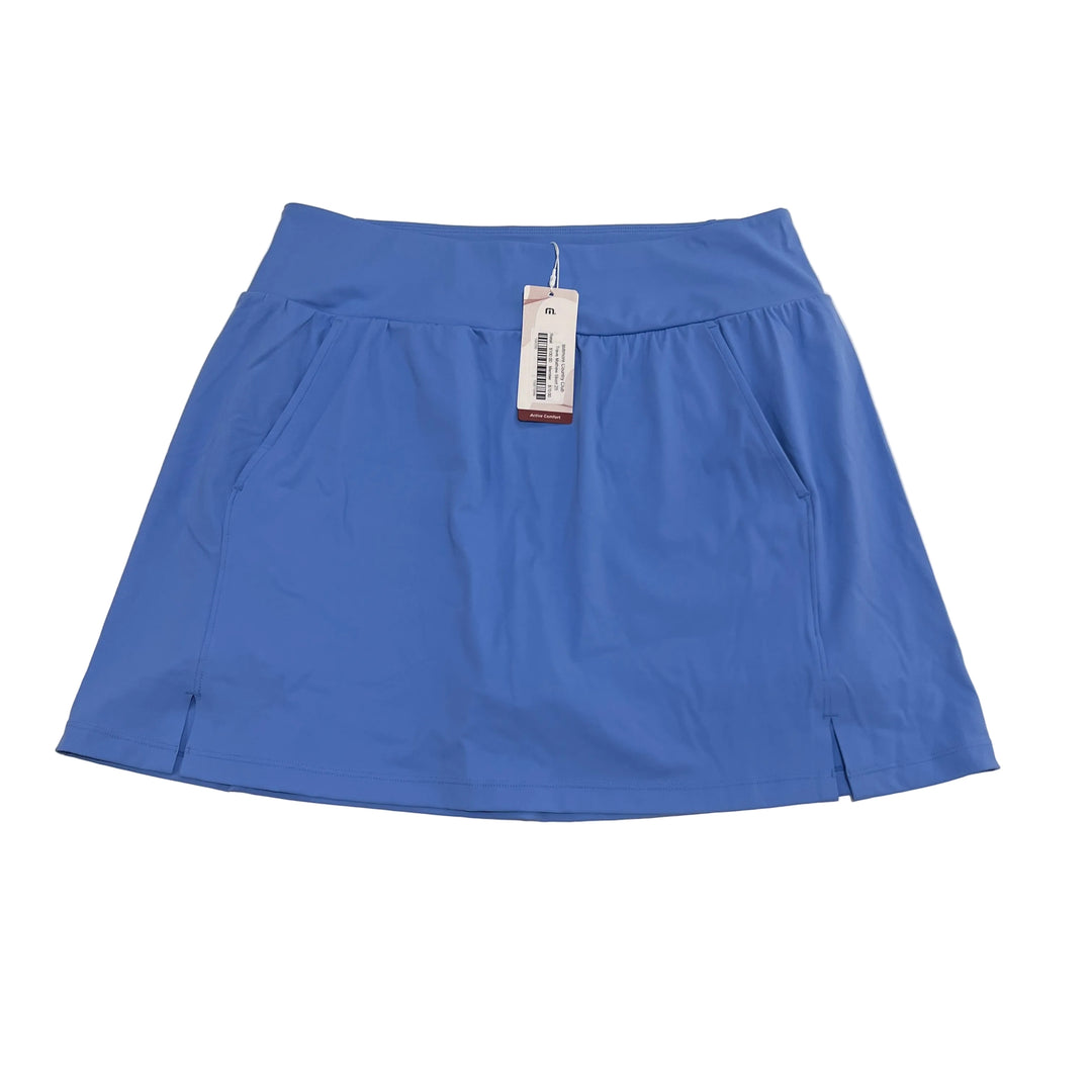 Travis Mathew Game Set Match Skort (15") - Granada Blue - Large - Skorzie