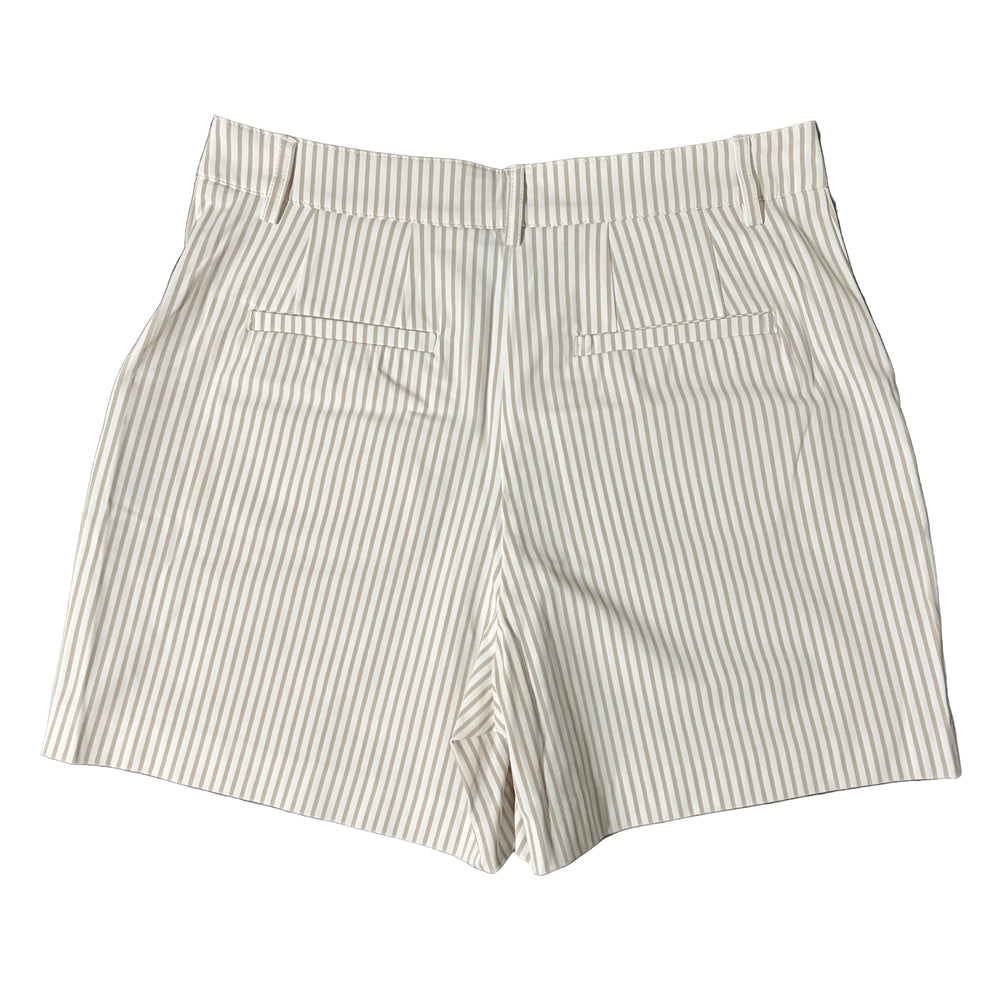 MDC Pinstripe Print Shorts 5" - Light Taupe - Skorzie