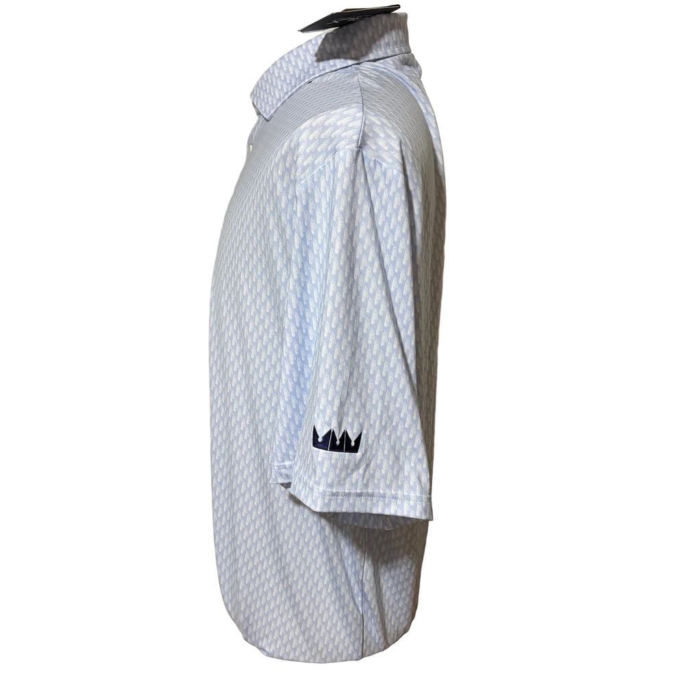 RLX Ralph Lauren Men's Knit Polo (w/logo) - Blue - X-Large - Skorzie