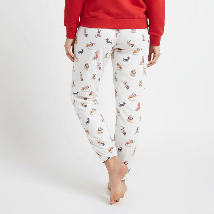Z Supply Classic Pup Jogger (27") - Holiday White - X-Large - Skorzie
