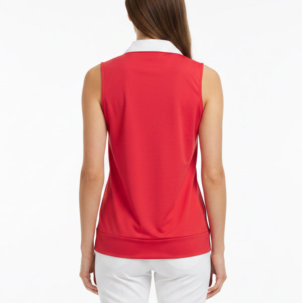 Daily Sports Women's Golf Polo Cadence S/L Fruit Punch Size M