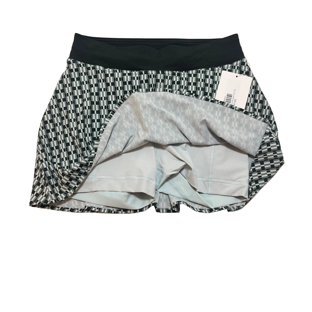 Lululemon Lightweight HR Tennis Skort (14") - Green/Grey