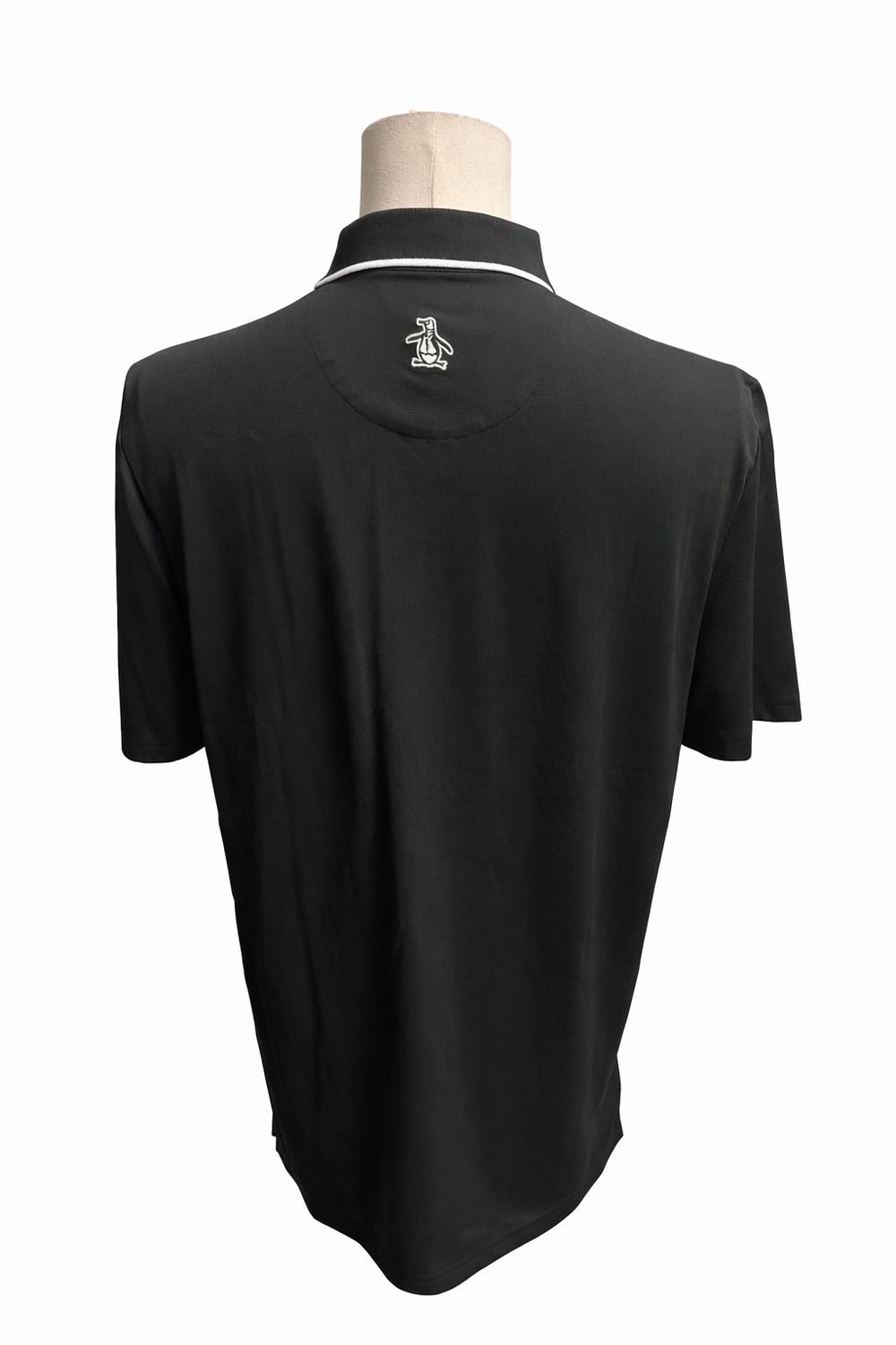 Penguin Classic Black Golf Polo - Medium - Skorzie